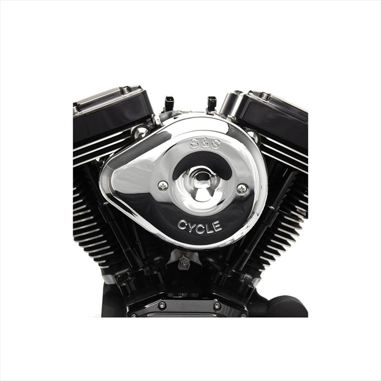 エスアンドエスサイクル | S＆S ステルス エアクリーナーキット ティアドロップ クローム スポーツスター 07-22 | 170-0526B