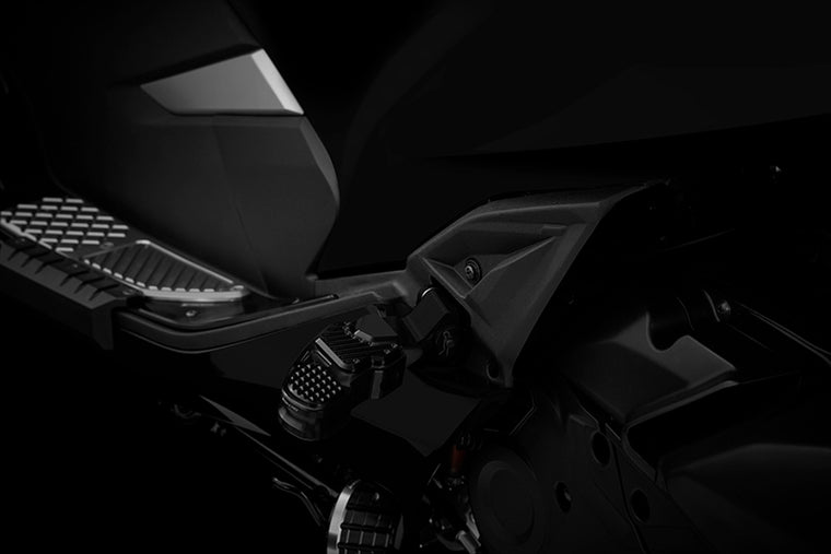 BIKERS(バイカーズ)｜タンデムステップ ブラック｜H0535-BLK-BLK