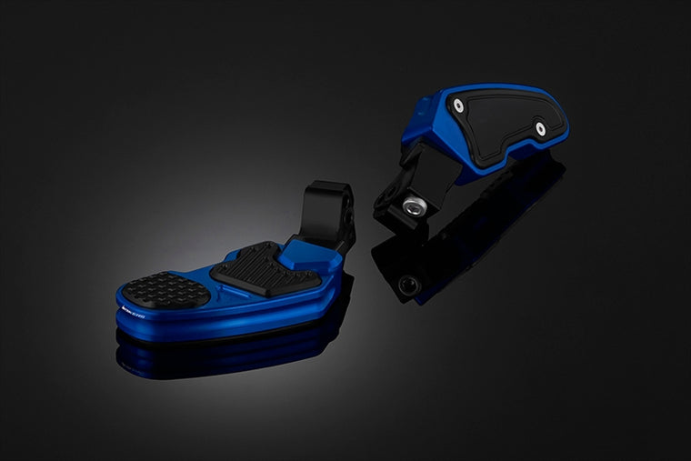 BIKERS(バイカーズ)｜タンデムステップ ブルー｜H0535-BLU-BLK