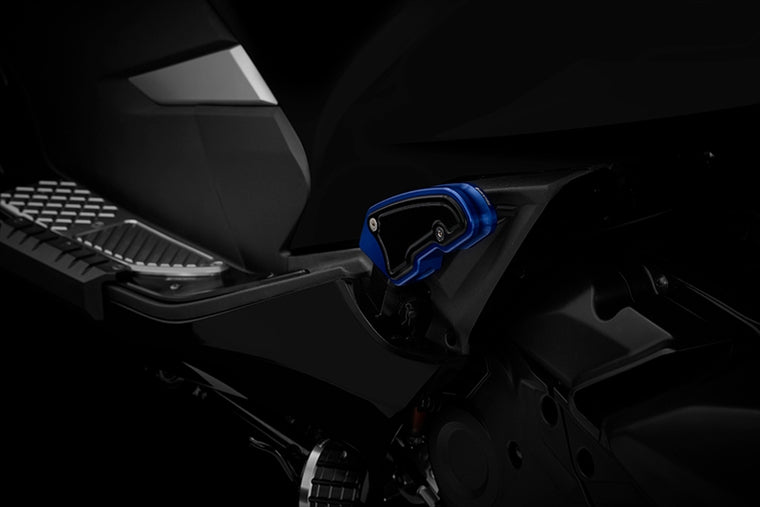 BIKERS(バイカーズ)｜タンデムステップ ブルー｜H0535-BLU-BLK