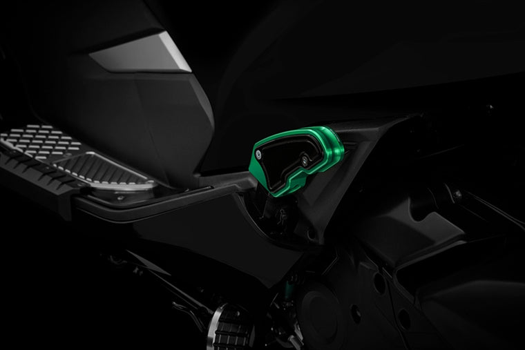 BIKERS(バイカーズ)｜タンデムステップ グリーン｜H0535-GRN-BLK