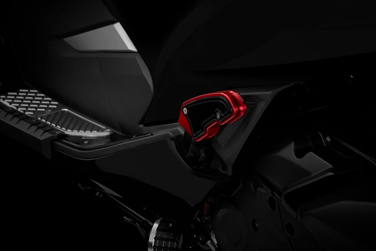 BIKERS(バイカーズ)｜タンデムステップ レッド｜H0535-RED-BLK