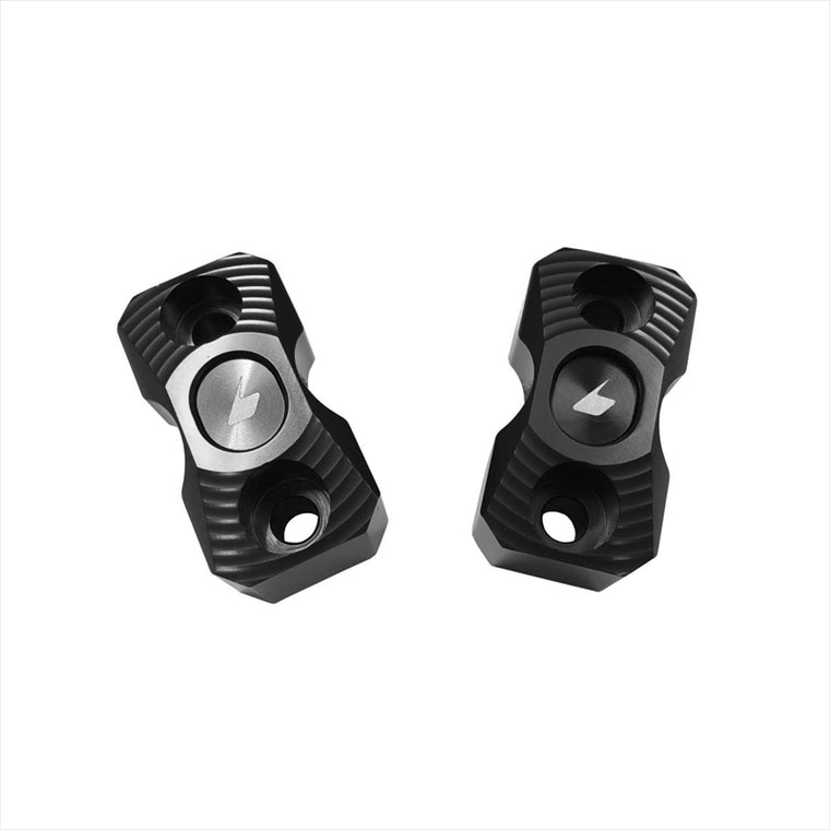 BIKERS(バイカーズ) | レバーホルダークランプ 2個 ブラック | K0178-BLK | ZX-25R 20-24 ZX-4R 23-24 Ninja650 17-22