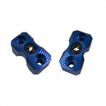 BIKERS(バイカーズ) | レバーホルダークランプ 2個 ブルー | K0178-BLU | ZX-25R 20-24 ZX-4R 23-24 Ninja650 17-22