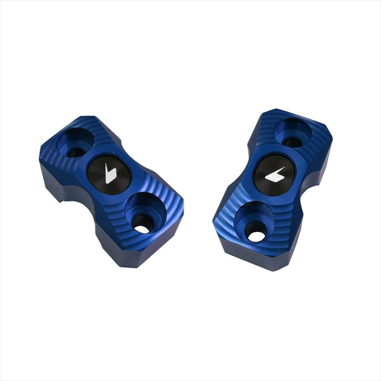 BIKERS(バイカーズ) | レバーホルダークランプ 2個 ブルー | K0178-BLU | ZX-25R 20-24 ZX-4R 23-24 Ninja650 17-22