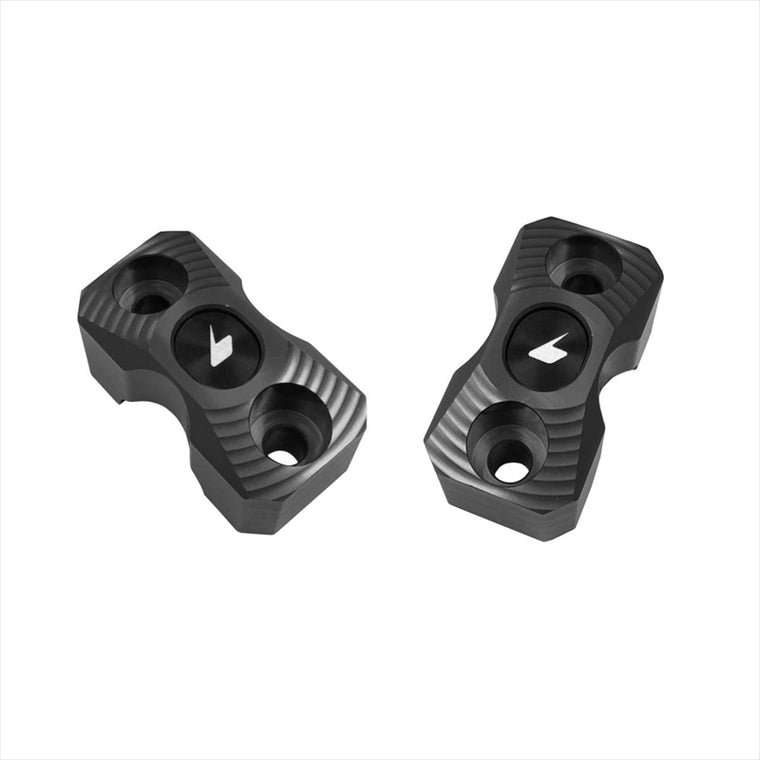 BIKERS(バイカーズ) | レバーホルダークランプ 2個 グレー | K0178-GRY | ZX-25R 20-24 ZX-4R 23-24 Ninja650 17-22
