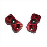 BIKERS(バイカーズ) | レバーホルダークランプ 2個 レッド | K0178-RED | ZX-25R 20-24 ZX-4R 23-24 Ninja650 17-22