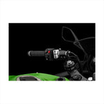BIKERS(バイカーズ) | レバーホルダークランプ 2個 シルバー | K0178-SLV | ZX-25R 20-24 ZX-4R 23-24 Ninja650 17-22