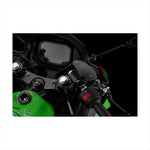 BIKERS(バイカーズ) | マスターシリンダーキャップ マットブラック | K0369-BLK | ZX-25R 20-24 ZX-4R 23-25 Ninja650/Z650 17-25 Z900 18-25