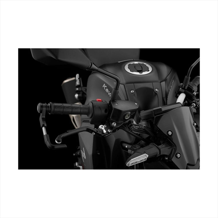 BIKERS(バイカーズ) | マスターシリンダーキャップ マットブラック | K0369-BLK | ZX-25R 20-24 ZX-4R 23-25 Ninja650/Z650 17-25 Z900 18-25