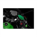 BIKERS(バイカーズ) | マスターシリンダーキャップ マットグリーン | K0369-GRN | ZX-25R 20-24 ZX-4R 23-25 Ninja650/Z650 17-25 Z900 18-25
