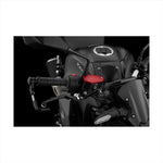 BIKERS(バイカーズ) | マスターシリンダーキャップ マットレッド | K0369-RED | ZX-25R 20-24 ZX-4R 23-25 Ninja650/Z650 17-25 Z900 18-25