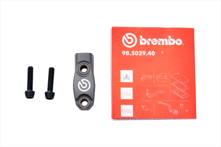 BREMBO(ブレンボ)｜ハンドルバークランプ ミラーホルダー付 M10 x 1.25 正ネジ｜110.C740.91