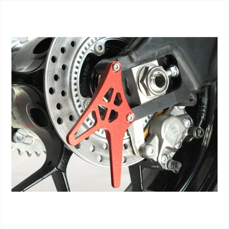 テクニカルスポーツレーシング スタンドフックプレートセット RED