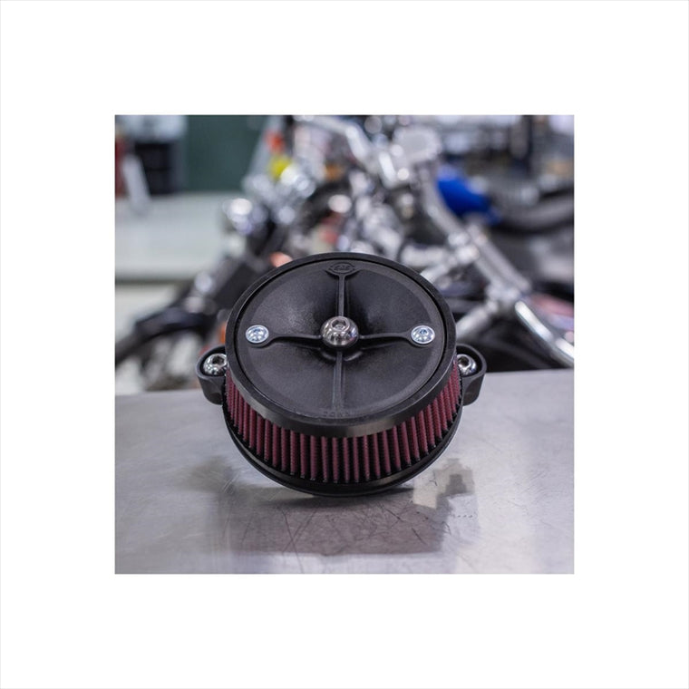 エスアンドエスサイクル | S＆S ステルス エアクリーナーキット カバーナシ ミルウォーキーエイト 17-23 | 170-0354C