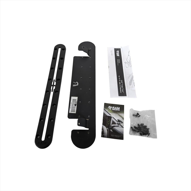ラムマウント｜タフトラックレール トラック長30.4cm Jeep JL/Gladiator18-21用｜RAM-DT-204-TRACKA12U