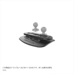 ラムマウント｜タフトラックレール(トップローディング/貼付式) 粘着面180x133mm｜RAP-398-BLK-TRACK-AU