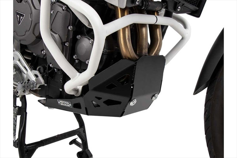 HEPCO&BECKER(ヘプコアンドベッカー) | スキッドプレート ブラック | 8107605 00 01 | Tiger900Rally/GT/PRO 20-23/Tiger850Sport 21-25