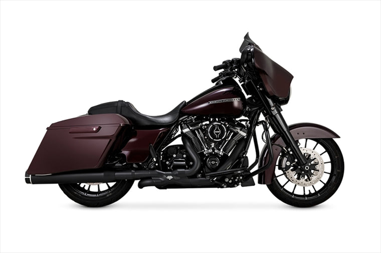 VANCE&HINES(バンスアンドハインズ)Torquer450 トルカー スリップオン ブラック/マシーンカット マフラー46676