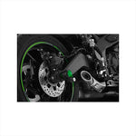 バイカーズ｜リア アクスルスライダー グリーン｜K0463-GRN