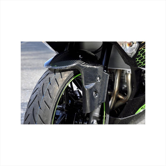バイクパーツ 外装<br>マジカルレーシング フロントフェンダー FRP黒 <br>001-ZX252-4001 4550255515706<br>Ninja ZX-25R 20<br>