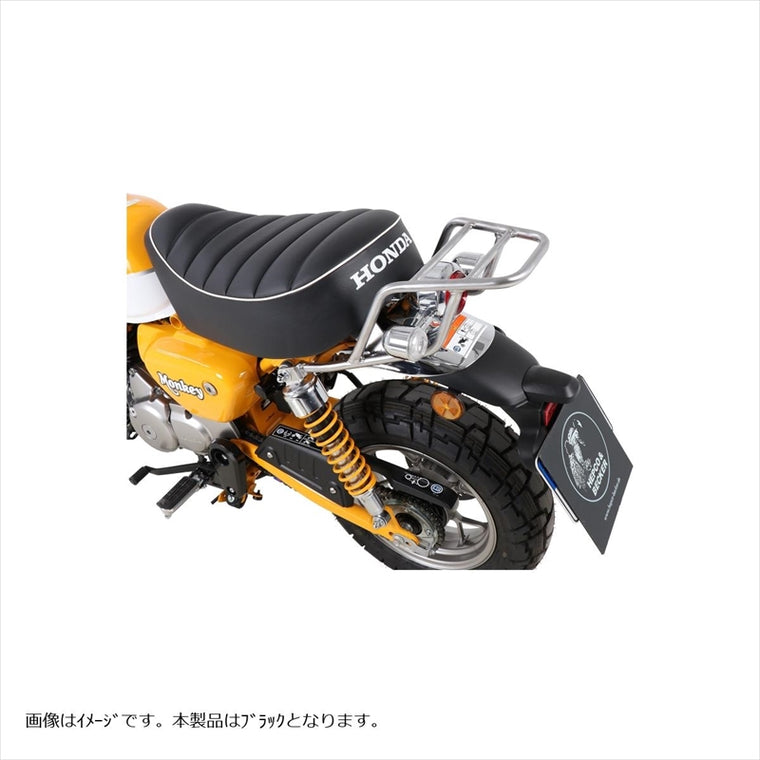 HEPCO&BECKER(ヘプコアンドベッカー) | リアキャリア トップケース不可  ブラック | 6549523 01 01 | Monkey125 19-23