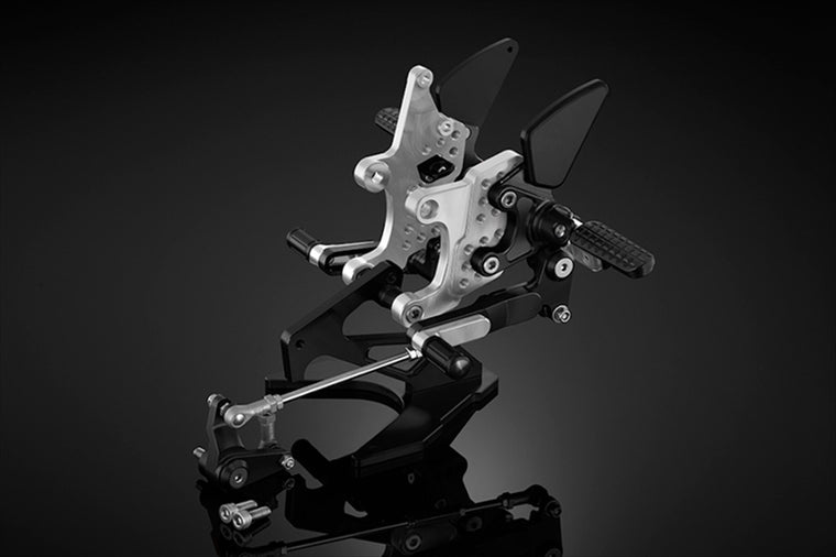 バイカーズ｜バックステップ ブラック｜H0590-BLK