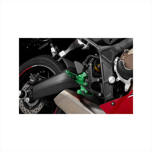 バイカーズ｜バックステップ グリーン｜H0590-GRN
