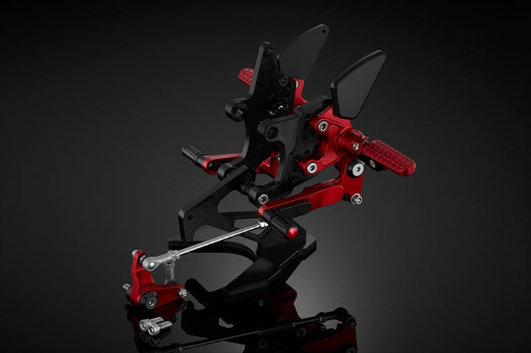 バイカーズ｜バックステップ レッド｜H0590-RED