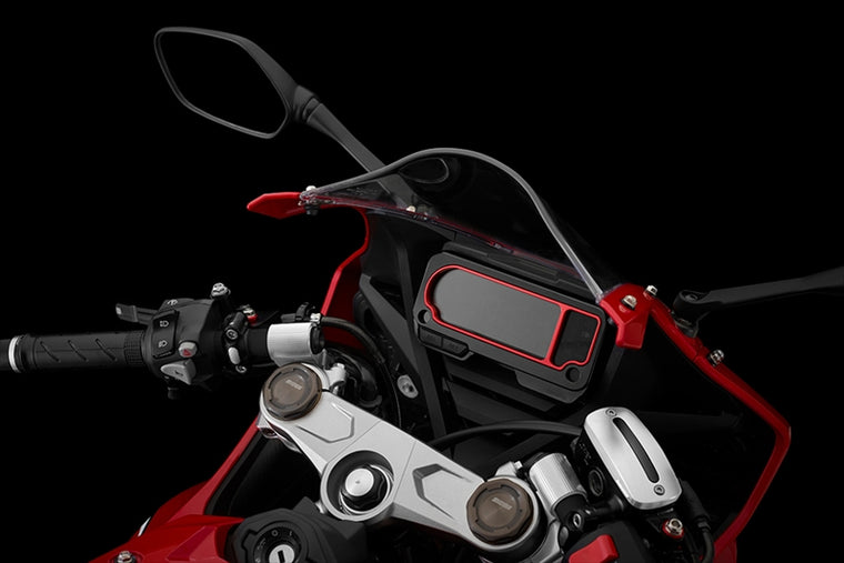 BIKERS(バイカーズ)｜メーターカバー レッド｜H0693-RED