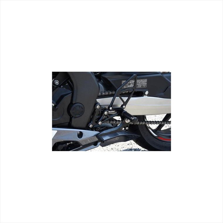 WOODSTOCK(ウッドストック) | バックステップキット オールBLK | WBS-H14-BB | CBR250RR ABS仕様 17-
