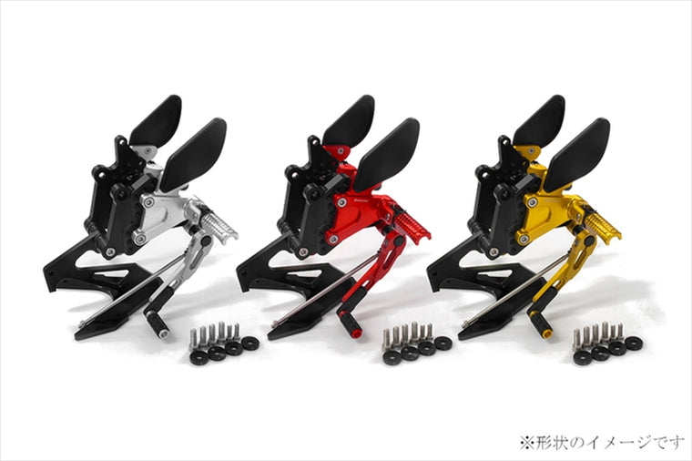 バイカーズ｜バックステップ ブラック｜H0779-BLK