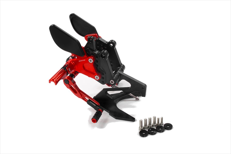 バイカーズ｜バックステップ レッド｜H0779-RED