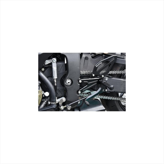 WOODSTOCK(ウッドストック) | バックステップキット BLK | WBS-H18R-BB | CBR600RR 21- オプションオートシフター付車用