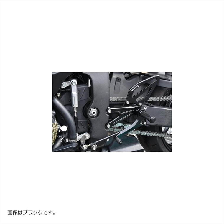 WOODSTOCK(ウッドストック) | バックステップキット SLV | WBS-H18R-SL | CBR600RR 21- オプションオートシフター付車用