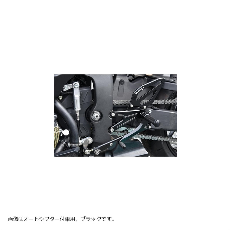 WOODSTOCK(ウッドストック) | バックステップキット SLV | WBS-H18-SL | CBR600RR 21- オートシフター取付無シ