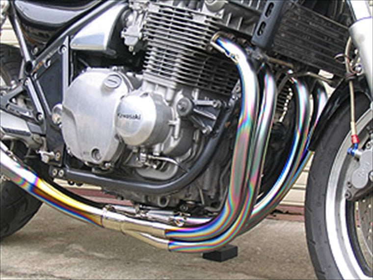 TECHSERFU(テックサーフ) | オールチタンEX タイプ2 PT/カール | T20-H026-M0P2 | φ100x450L CB1100 SC65  14-16 6速MT