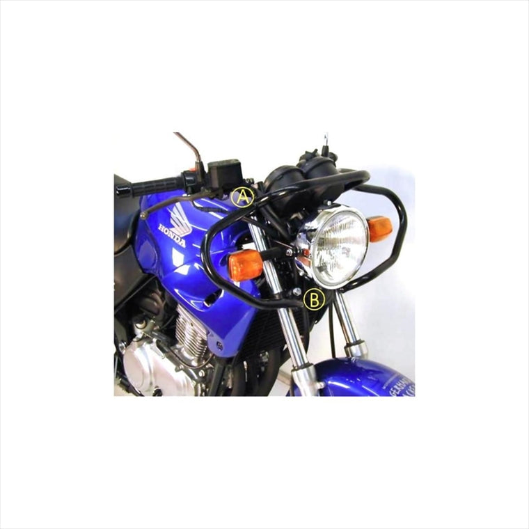 HEPCO&BECKER(ヘプコアンドベッカー) | フロントガード ブラック | 503103 00 01 | CB500/S 93-97