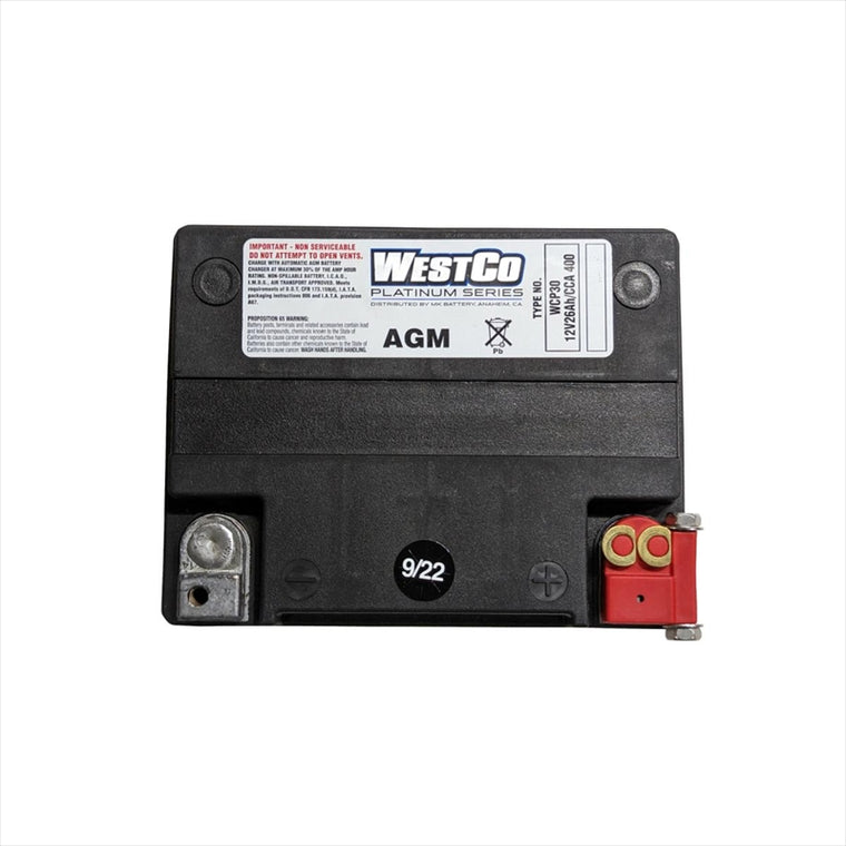 WESTCO(ウエストコ)バッテリー Platinum 12V/26AhWCP30