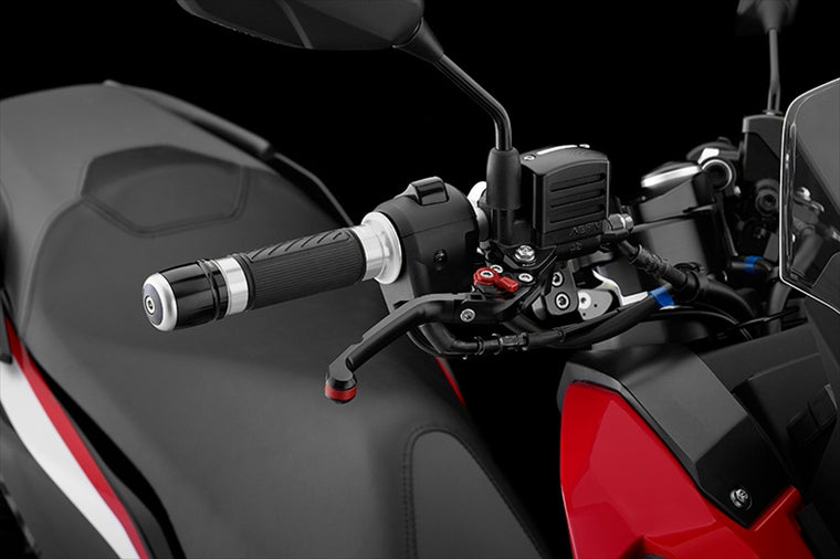 BIKERS(バイカーズ)｜レバーセット 可倒式 プレミアムタイプ レッド｜H0706-RED