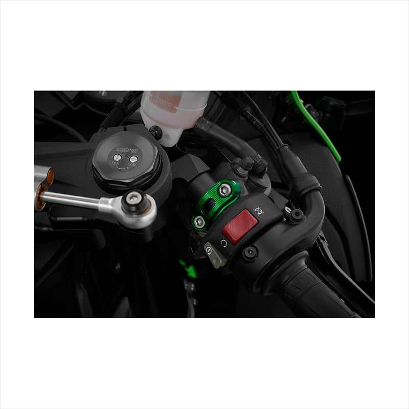 BIKERS(バイカーズ) マスターシリンダークランプ 左右 グリーン K0420