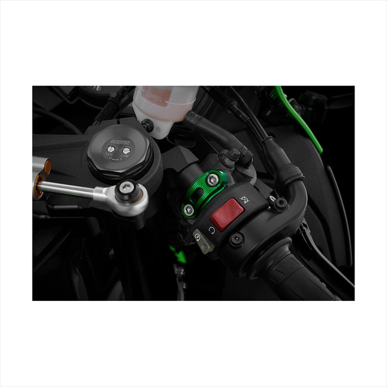 BIKERS(バイカーズ) | マスターシリンダークランプ 左右 グリーン | K0420-GRN | ZX-6R 19-24
