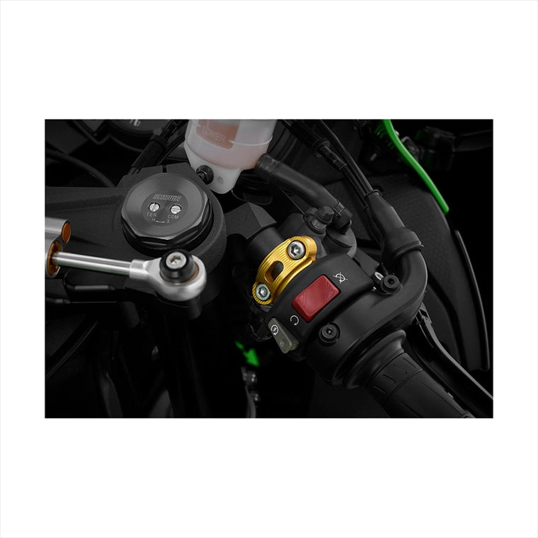 BIKERS(バイカーズ) | マスターシリンダークランプ 左右 ライトゴールド | K0420-LGD | ZX-6R 19-24