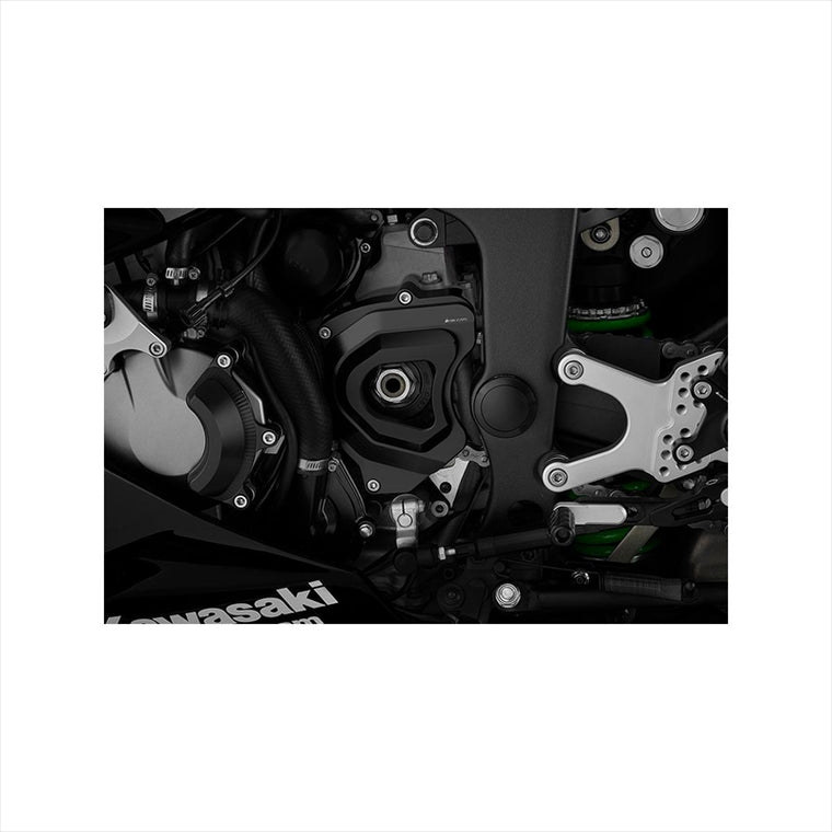 バイカーズ｜フロントスプロケットカバー ブラック｜K0430-BLK