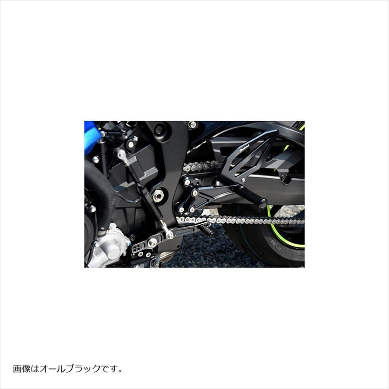 WOODSTOCK(ウッドストック) | バックステップキット オールSLV  | WBS-S14R-SL | GSX-R1000R 17-