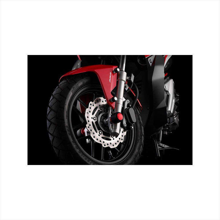 バイカーズ｜フロントホイールプロテクター レッド｜H0717-RED