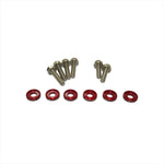 BIKERS(バイカーズ) | スクリーン用 ステンレスボルト レッド | C0418-RED | ZX-25R 20-24 ZX-4R 23-24