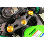 BIKERS(バイカーズ) | ステムキャップ ライトゴールド | K0464-LGD | ZX-25R 20-24 ZX-4R 23-24