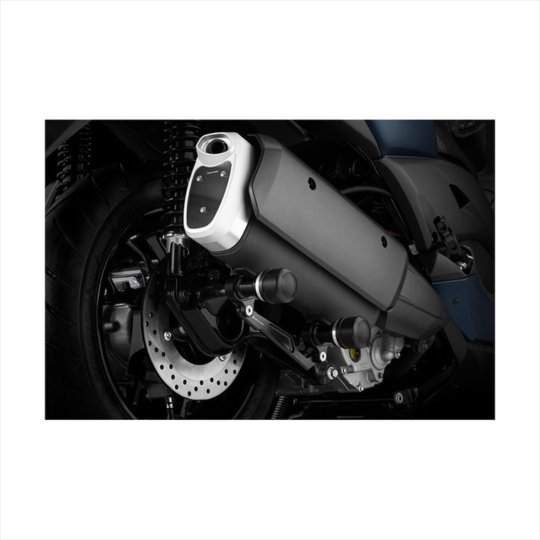 BIKERS(バイカーズ) | エキゾーストプロテクター ブラック | Y0325-BLK | XMAX 18-24