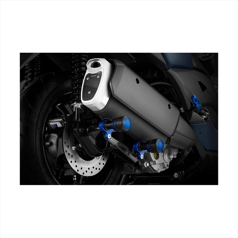 BIKERS(バイカーズ) | エキゾーストプロテクター ブルー | Y0325-BLU | XMAX 18-24
